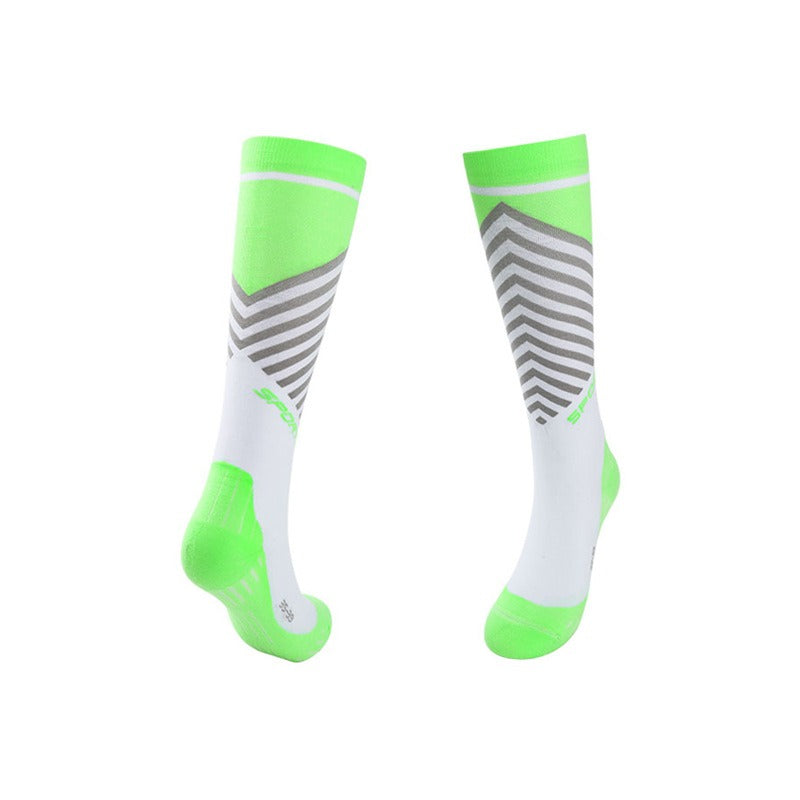 Athletic compression socks