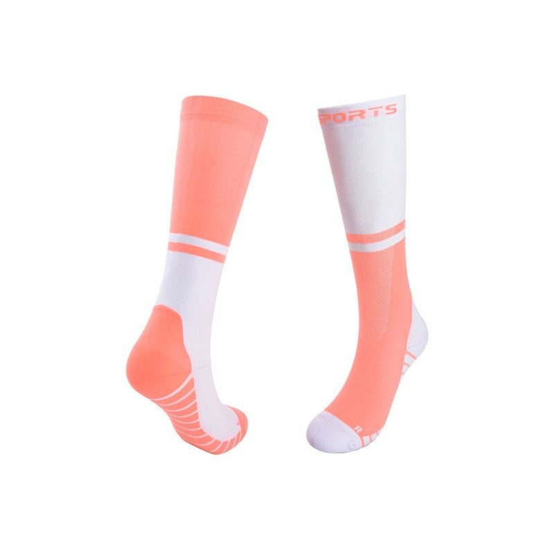 Athletic compression socks