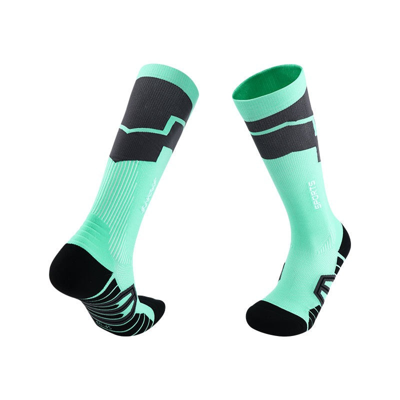Athletic compression socks