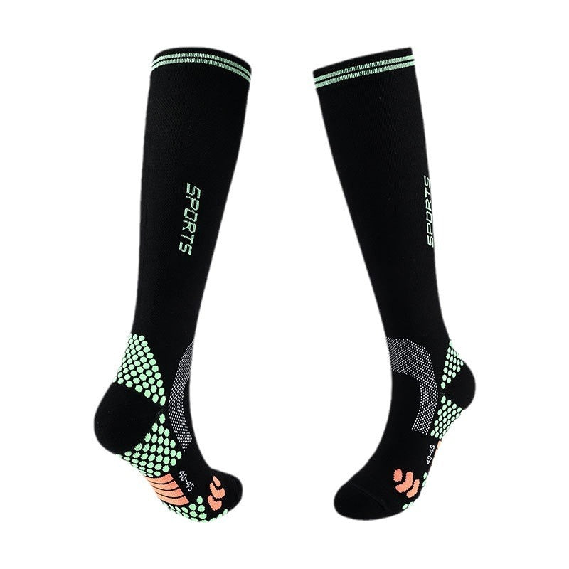 Athletic compression socks