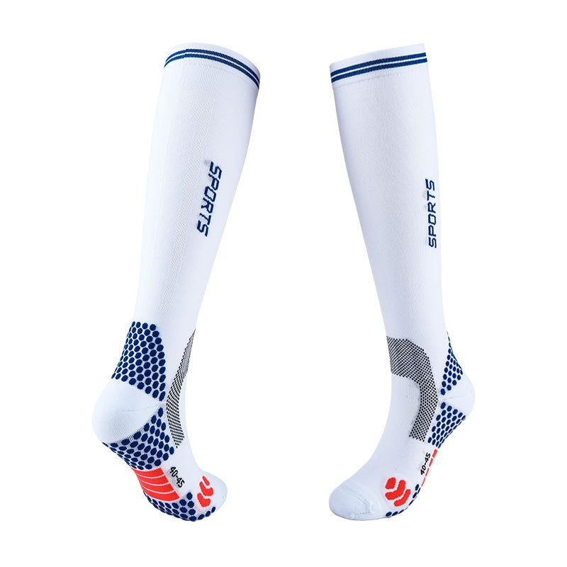 Athletic compression socks