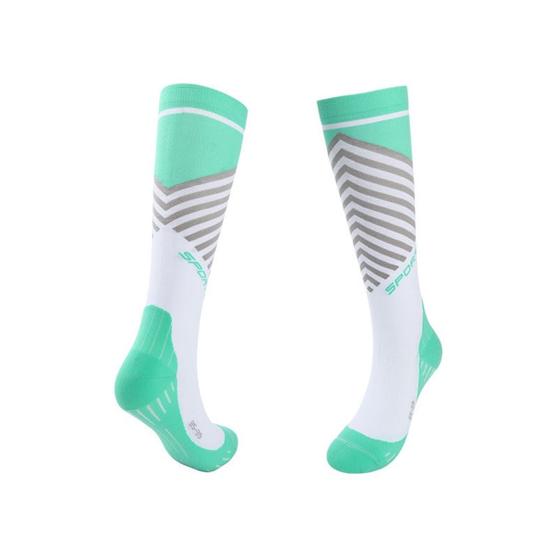 Athletic compression socks