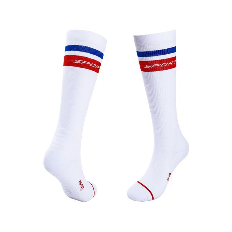 Athletic compression socks
