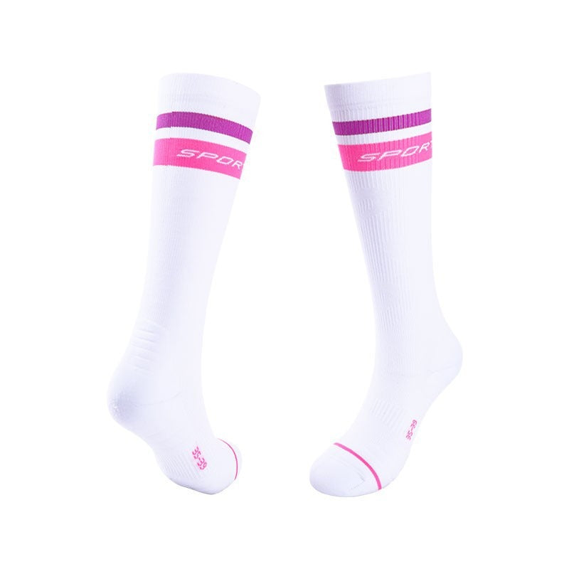 Athletic compression socks