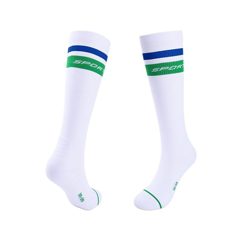 Athletic compression socks