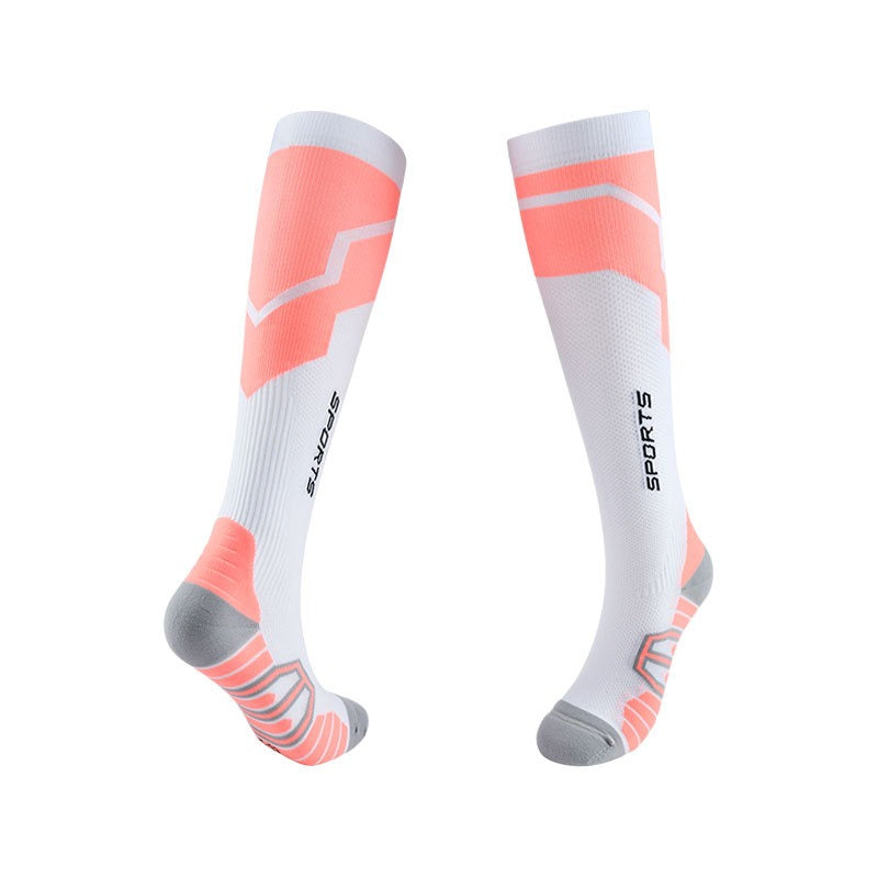 Athletic compression socks