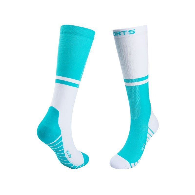 Athletic compression socks