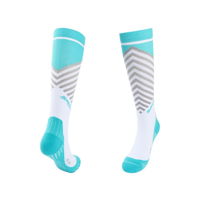 Athletic compression socks
