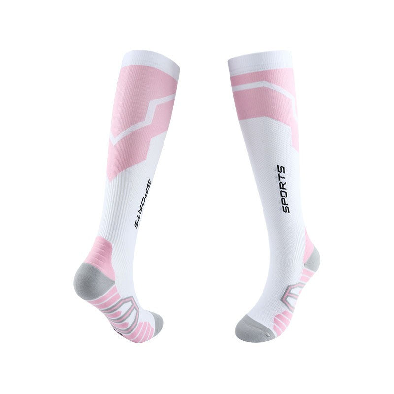 Athletic compression socks